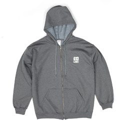 Zip Hoody - Embroidered G13 Labs Trademark - Charcoal